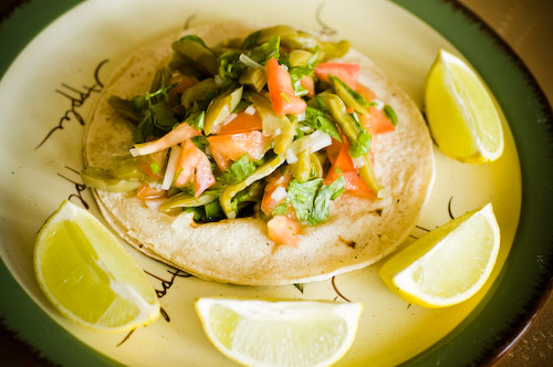 Tacos De Nopalitos Tacos De Nopalitos