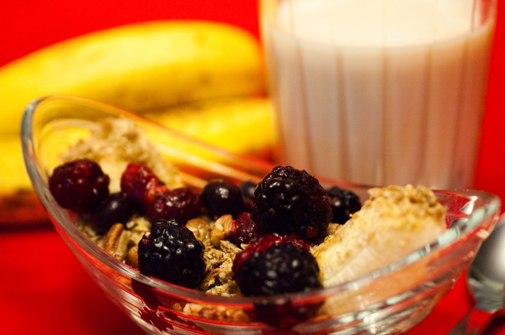 Banana Split for Vegans or Daniel Fast